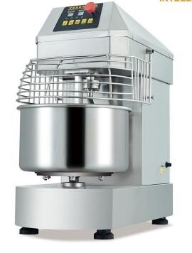 Espiral de acero inoxidable automático grande comercial de la torta de la comida de los mezcladores de pasta 40kg