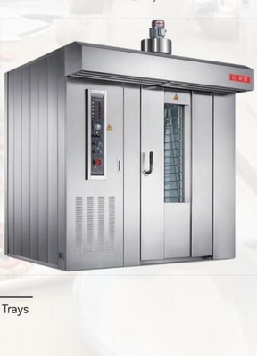 Equipo de panadería comercial eléctrico de horno rotatorio de gas diesel