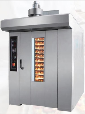 Equipo de panadería comercial eléctrico de horno rotatorio de gas diesel
