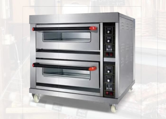 Temperatura alta comercial de la torta de luna del pan de la pizza del horno eléctrico del vapor
