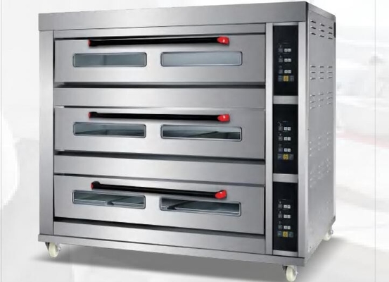 Horno eléctrico de vapor para pizza, pan, 380 V, pastel de luna, alta temperatura, inteligente
