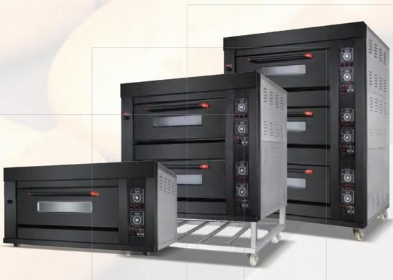 380V Eléctrico Y Gas 2 En 1 Horno De Piso Mecánico