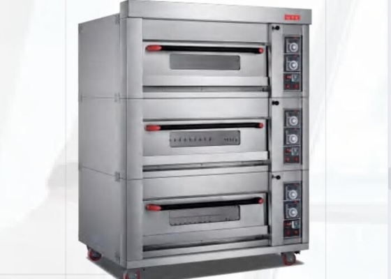 Horno de gas eléctrico para hornear comercial tipo lujoso 380V