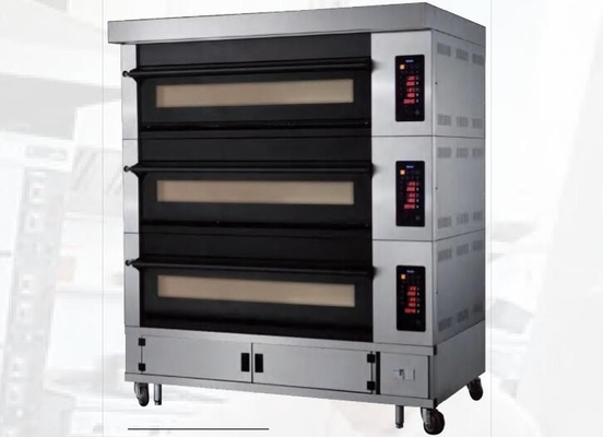 Equipo de horneado europeo coreano Horno de horneado de pan profesional comercial