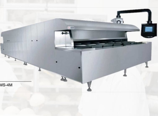 Línea de producción comercial a gran escala de pan de pastel de horno de túnel Equipo para hornear alimentos