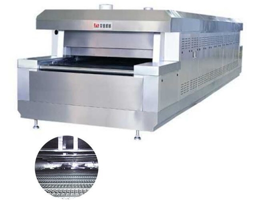 Línea de producción comercial a gran escala de pan de pastel de horno de túnel Equipo para hornear alimentos