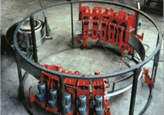 Máquina formadora de silo de placa de acero con costura ZX-40 Espiral 4 mm 4,5 m/min