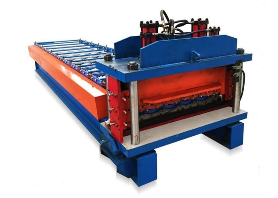 Máquina formadora de tejas esmaltadas Waves 3 Kw 1200mm 12meters/Min