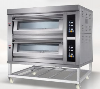 Pizza 6.6KW de la torta del pan del horno 380v del gas que cuece eléctrico comercial