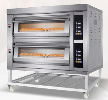 Pizza 6.6KW de la torta del pan del horno 380v del gas que cuece eléctrico comercial