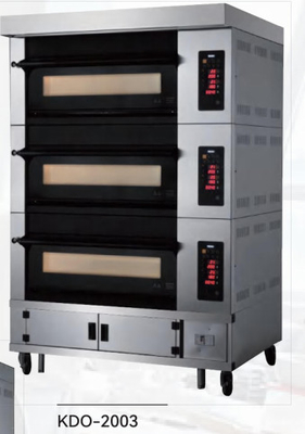 Pizza de Oven Multifunction Equipment Baking Bread de la panadería de Europa que cocina 380V
