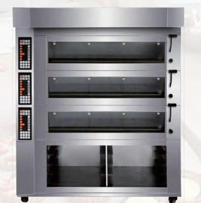 Pizza de Oven Multifunction Equipment Baking Bread de la panadería de Europa que cocina 380V