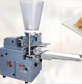 Siomai que hace la bola de masa hervida Gyoza 1500pcs/H del panel de Digitaces de la máquina de Momos de la comida