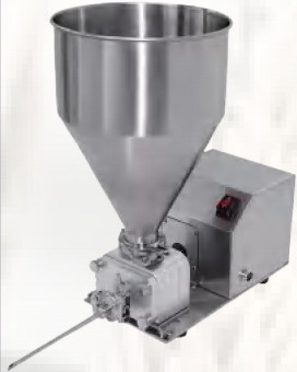 cadena de producción rápida de relleno poner crema del depositante de la torta de la taza de la panadería 5L llenador del buñuelo