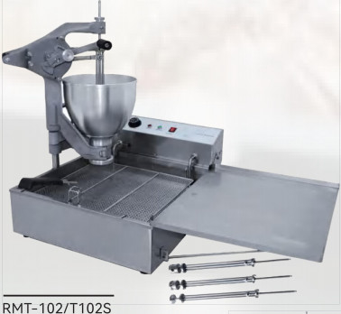 Acero determinado de Tainless de las bocas de la máquina 3 de Mini Donut Maker Automatic Doughnut