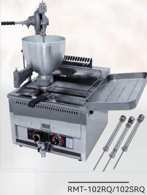 Acero determinado de Tainless de las bocas de la máquina 3 de Mini Donut Maker Automatic Doughnut