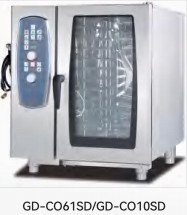 Capas multifuncional 9kW de Combi Oven Combines Steamer Baking In 4