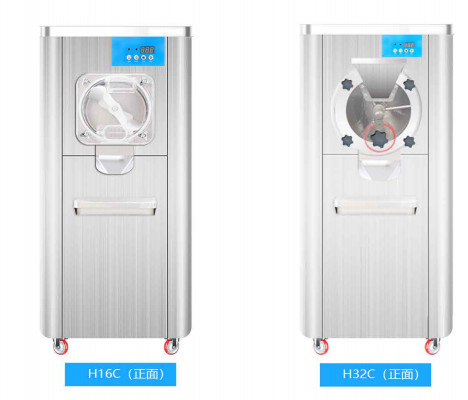 Acero inoxidable 220v/50 de la categoría alimenticia de la máquina del helado de la tolva 304 - 60hz 110v