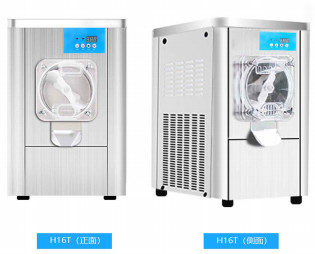 Acero inoxidable 220v/50 de la categoría alimenticia de la máquina del helado de la tolva 304 - 60hz 110v