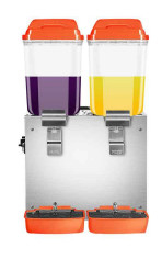 manija de acero inoxidable Juice Dispenser 110V del cilindro del Pvc de la comida de la tolva de la capacidad grande 16l