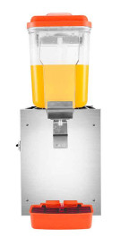 manija de acero inoxidable Juice Dispenser 110V del cilindro del Pvc de la comida de la tolva de la capacidad grande 16l