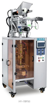 Sello trasero redondeado, fácil a Tear/220v50-60hz/3.0kw/Liquid/Powder/Granular que empaqueta con el motor de paso
