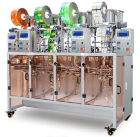 la empaquetadora granular 3Kw 4 de 220V 50Hz echa a un lado el polvo líquido Yh-K488