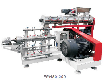 3000 - 4000kg/extrusor flotante 50Hz de la alimentación de los pescados de H para el establo mojado animal de la manera