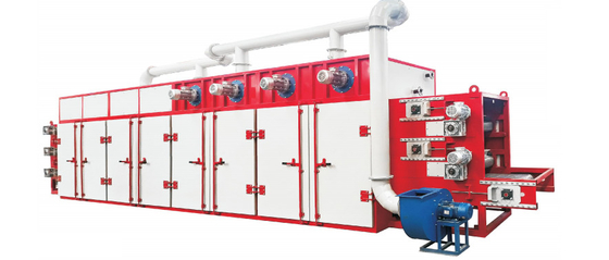 Coste de secado bajo 380V 5.5kw del secador horizontal eléctrico Lm-Hg80-300