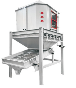 Bajo consumo de energía bajo 1,5/2.2kw del refrigerador de la contracorriente del residuo SS304