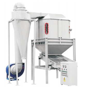 Bajo consumo de energía bajo 1,5/2.2kw del refrigerador de la contracorriente del residuo SS304