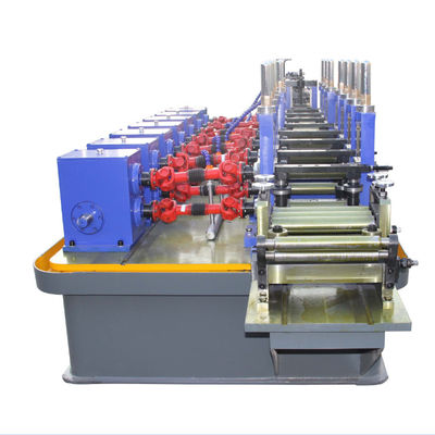 Rollo del tubo de la bajada de aguas del CE que forma de alta frecuencia de la máquina 50m/min soldada con autógena