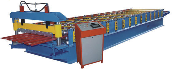 Rollo de acero del color del tejado que forma la máquina