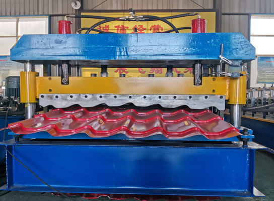El ISO esmaltó el rollo de la teja que formaba la columna hidráulica de la guía de la máquina 4m/min