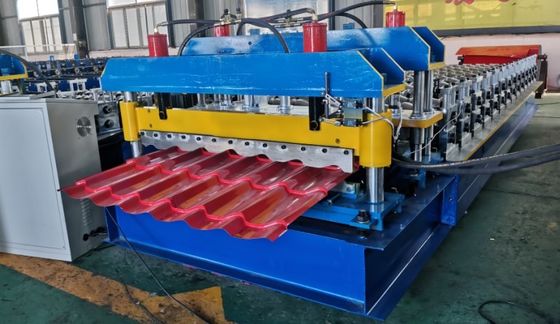 El ISO esmaltó el rollo de la teja que formaba la columna hidráulica de la guía de la máquina 4m/min