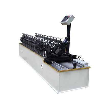 Línea doble de acero de la luz de Keel Roll Forming Machine 4KW de la pista de U