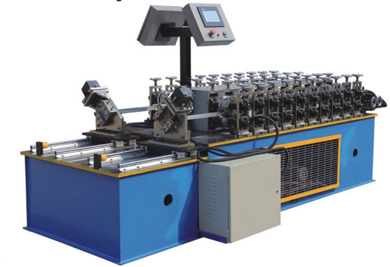 Línea doble de acero de la luz de Keel Roll Forming Machine 4KW de la pista de U