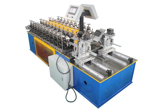 Línea doble de acero de la luz de Keel Roll Forming Machine 4KW de la pista de U