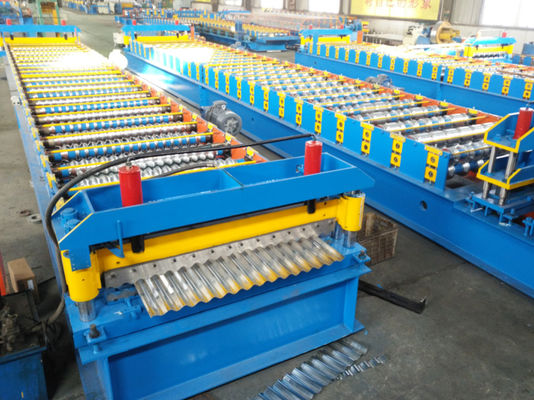 Rollo de acero del color azul Cr12 que forma la máquina para el tablero de la protección