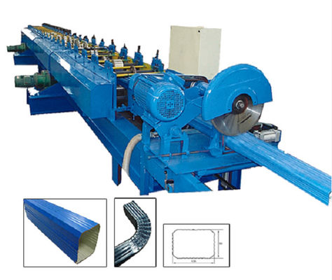 rollo del tubo de la ronda 3.5T que forma soportes de la máquina 6m/min 18