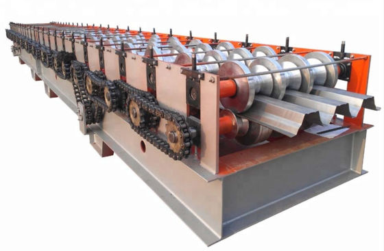 rollo del panel 5T que forma la cubierta de piso del metal de la máquina 8/min