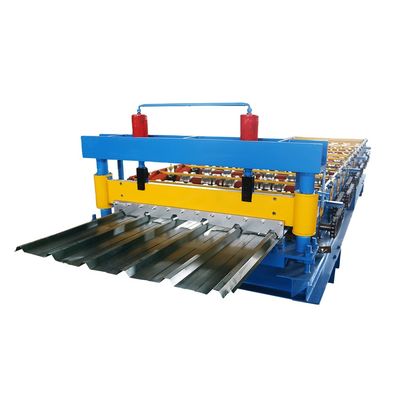 rollo de acero del color 4.5T que forma la máquina para la hoja acanalada de la alta onda