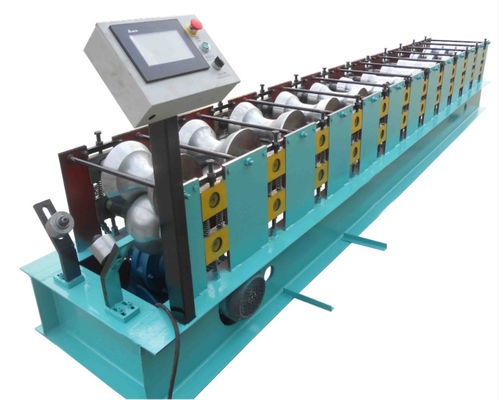 Estaciones de Ridge Cap Roll Forming Machine 15m/min 18 del tejado
