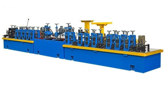 tubería de acero inoxidable 11T que hace máquina 50m/min soldado con autógena de alta frecuencia