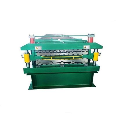 Rollo de acero del color del ISO que forma la máquina 5T para el panel de la teja de tejado