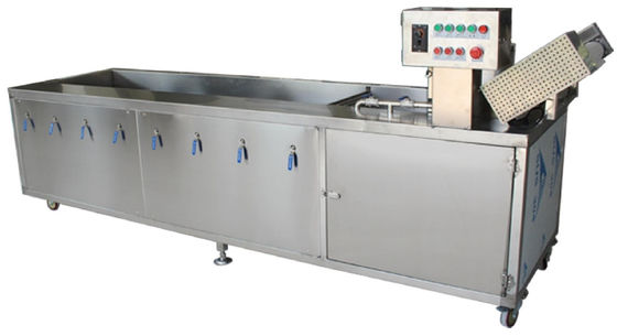lavadora vegetal de la burbuja 800kg/h, lavadora industrial de la fruta de los 3.2m