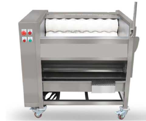 la maquinaria de la transformación de los alimentos 800kg/h, cepilla la peladora industrial
