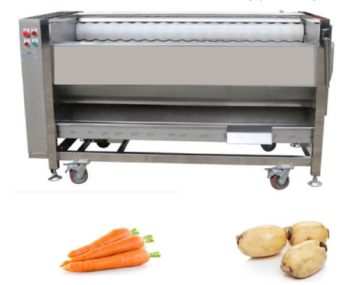la maquinaria de la transformación de los alimentos 800kg/h, cepilla la peladora industrial