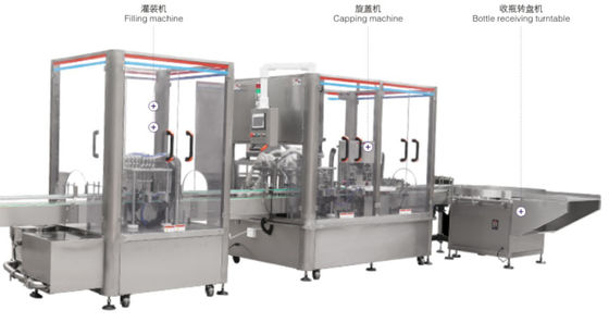 La máquina de embotellado líquida automática GMP 2500 embotella/hora