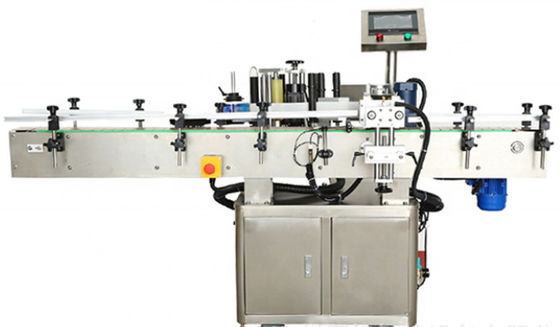 Máquina de etiquetado lateral doble del palillo